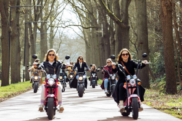 Door de natuur rijden