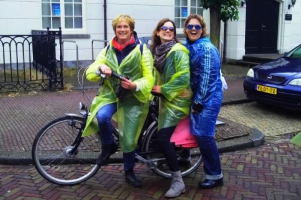 Gezellig samen op de fiets