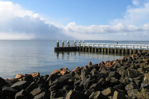 Afsluitdijk: De pier