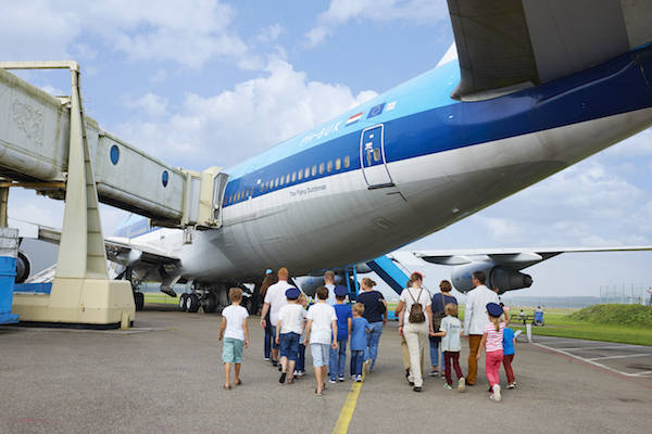 Exclusief kijkje nemen in een Boeing 747 Jumbo Jet