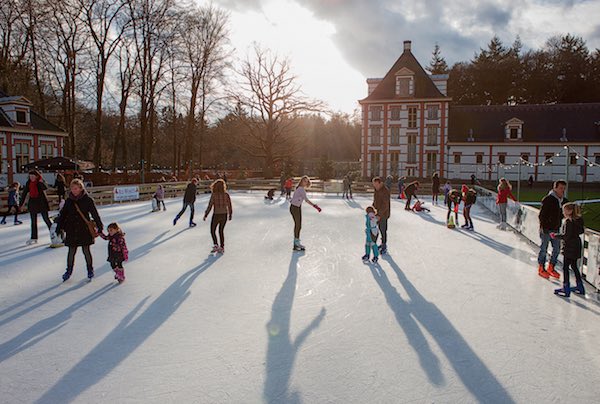 Schaatsen bij Paleis het Loo