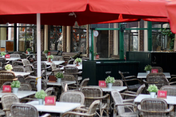 Restaurant Scarlatti: Het terras