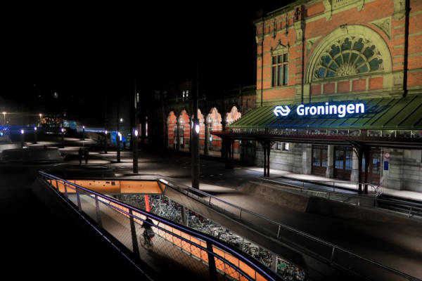Het station