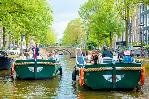 Eco Boats Amsterdam: Ecoboats varen 