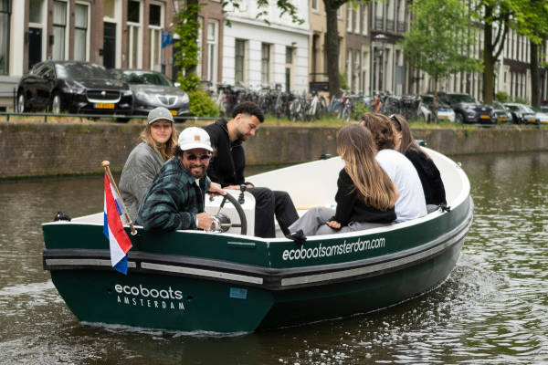 Samen op de boot