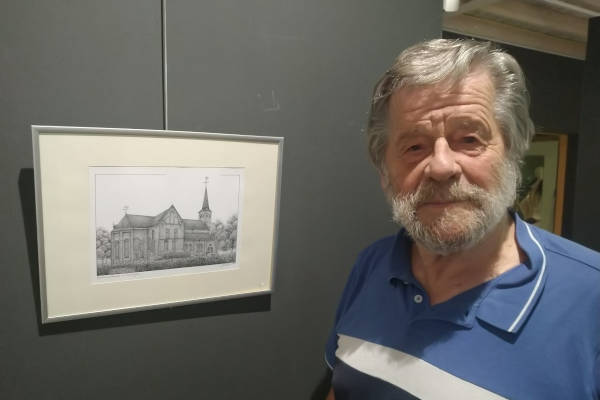 Ger de Groot bij Observeum Museum & Sterrenwacht