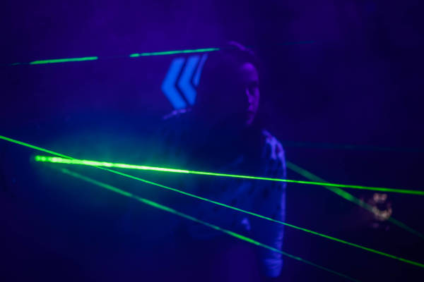 De lasers ontwijken