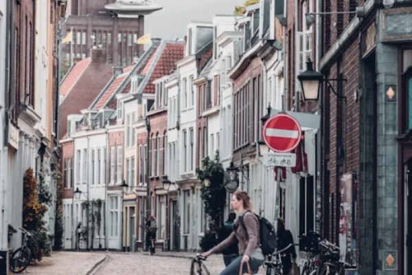 Tocht door de straat