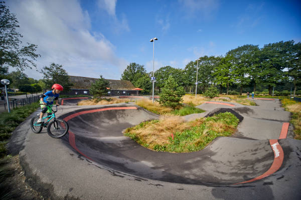 Op de pumptrack