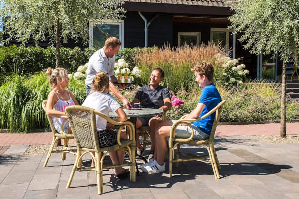 Camping Vreehorst: Op het terras