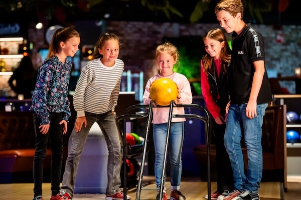 Franky's Nieuwegein: Kinderen bowlen met hulprekje