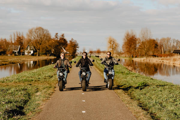 E-Chopper adventures in Reeuwijk