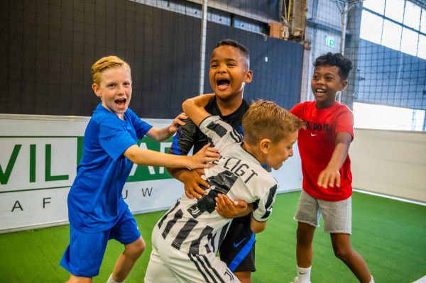 De Voetbalfabriek: Kinderen zijn enthousiast