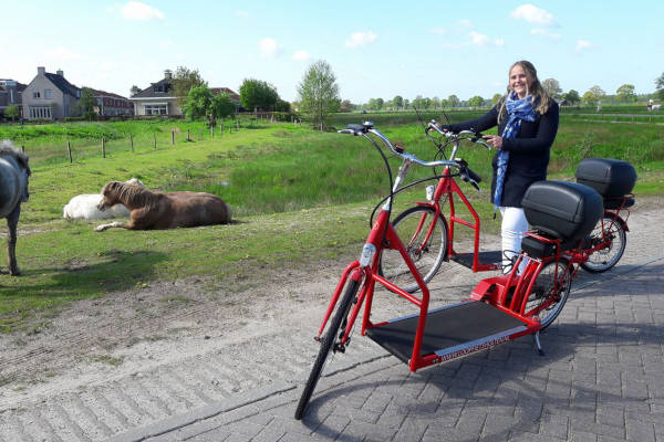 Langs de weilanden