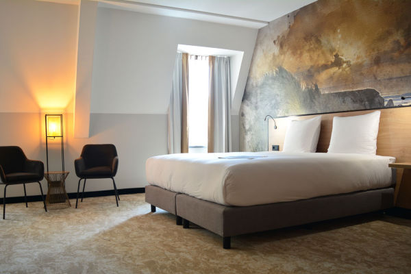 Fletcher Strandhotel Haamstede: De ruime hotelkamer