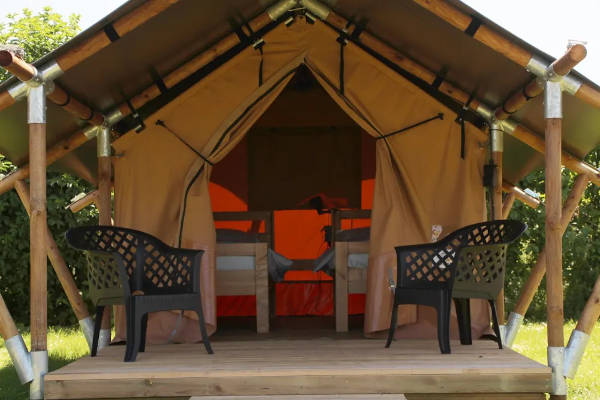 Camping de Kuilen: Duo lodge