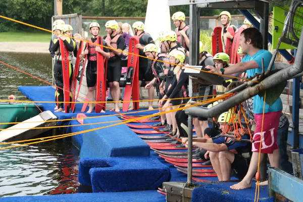 Camping Break Out Grunopark: Waterskiën