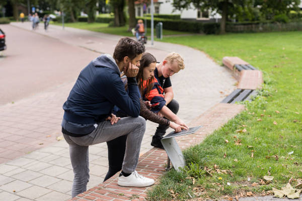 Mensen aan het lezen