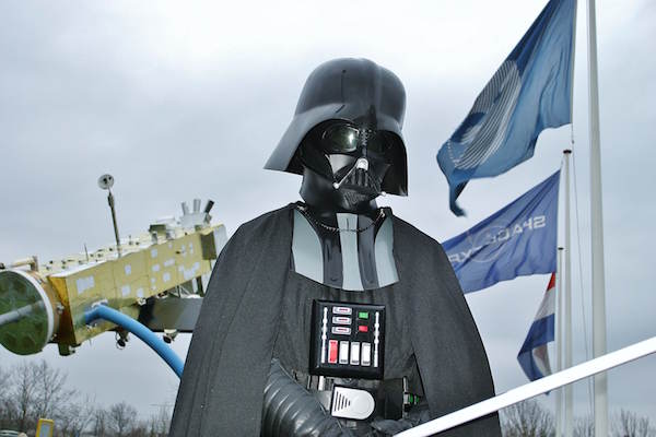 Star Wars Darth Vader op bezoek