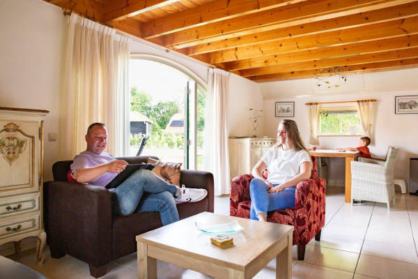 Landschapspark Striks Erve: Binnenkant huisje