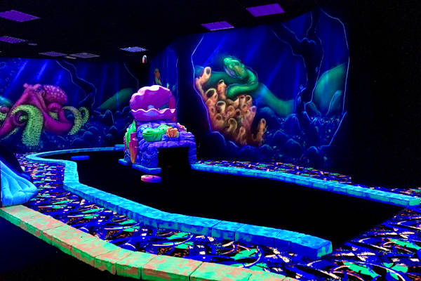 Glowgolf Scheveningen: De onderwaterwereld