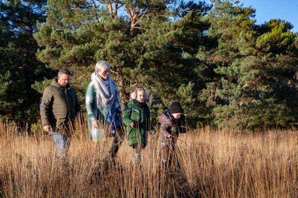 Wandelen met de familie