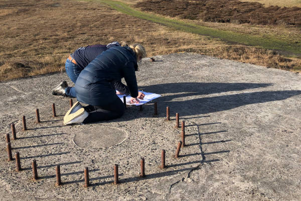 Viking Saga in de duinen