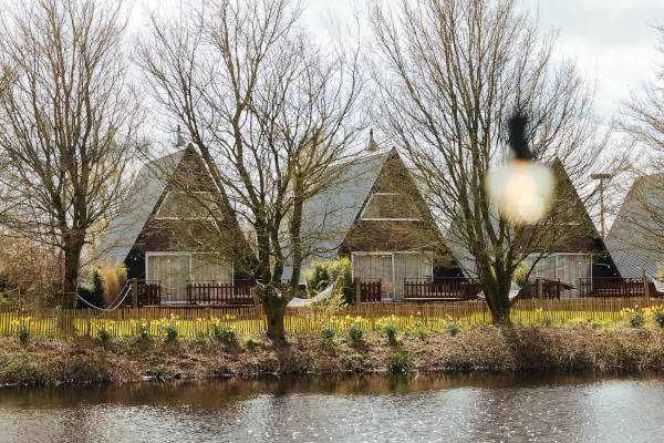 Het Wylde Pad: Overnachten langs het water