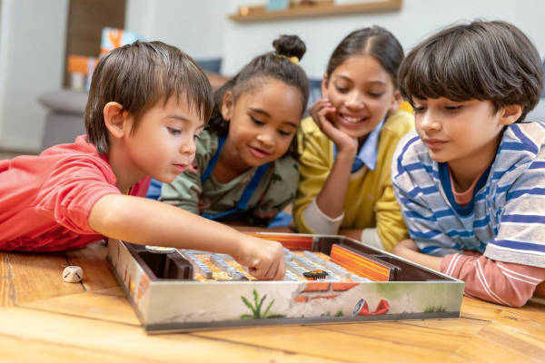 Kinderen aan het spelen