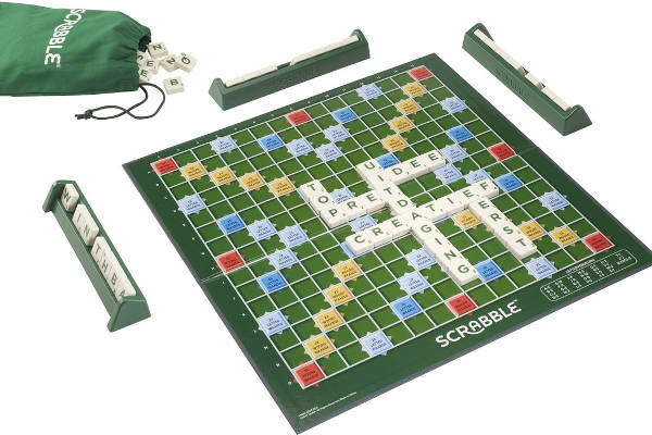Scrabble bordspel: Inhoud van het spel