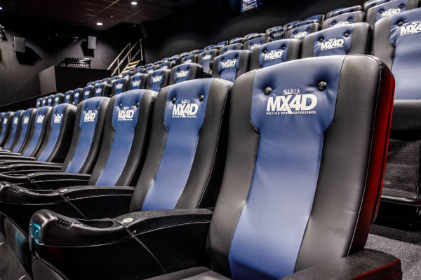 Kinepolis Leidschendam: De stoelen in de zaal