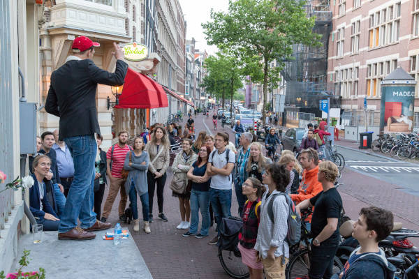 Greg Shapiro geeft de Comedy Walk