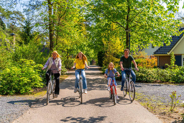 Fietstocht met het gezin