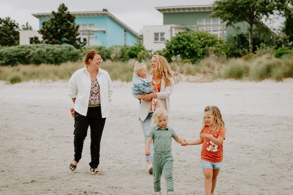 Genieten op het strand