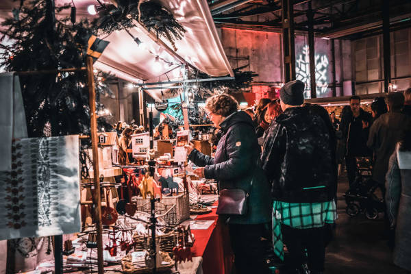 Dagje uit Zweedse Kerstmarkt