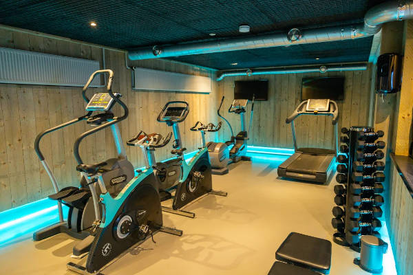 De fitnesszaal