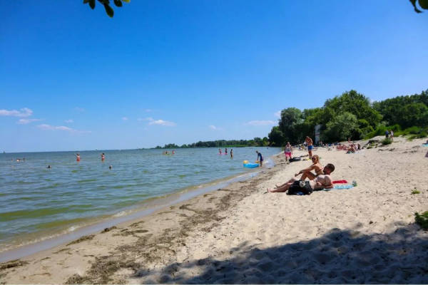 Relaxen op het strand