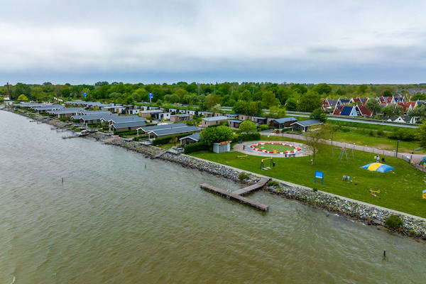 Het park vanuit de lucht