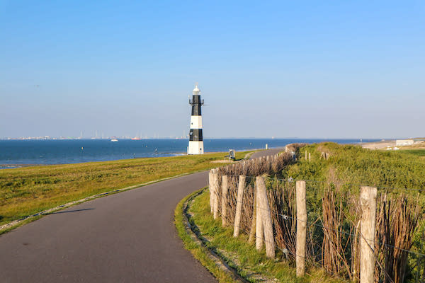 Uitzicht van de Zeeuwse kust