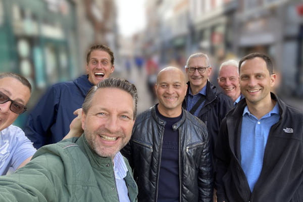 Qula Pub Trail Roermond: Selfie tijdens de tocht