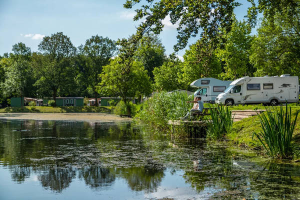 Genieten aan het water