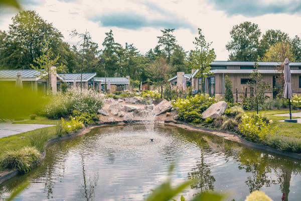 Vakantiehuisjes bij het water