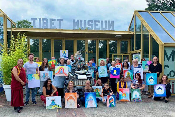 Museum voor Hedendaagse Tibetaanse Kunst: De workshop