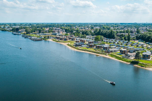 Europarcs Aan de Maas van bovenaf