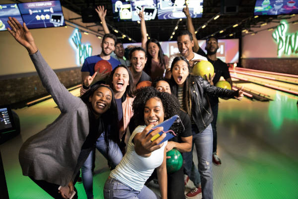 HyperBowling Middelburg: Selfie bij de baan