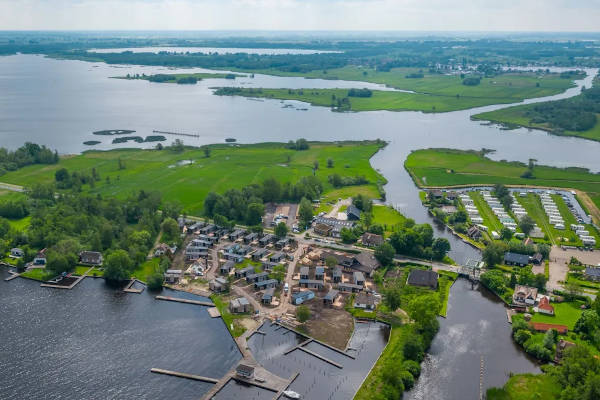 Europarcs De Wiedense Meren: Bovenaanzicht van het park