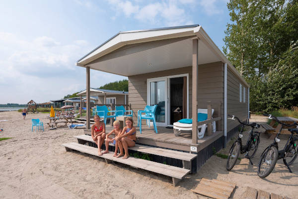 Aqua Centrum Bremerbergse Hoek: De strandhuisjes