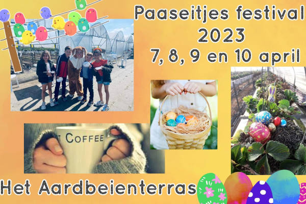 Paaseitjesfestival bij het aardbeienterras 2023