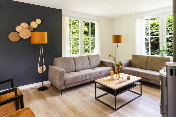 Villapark de Hondsrug: Woonkamer