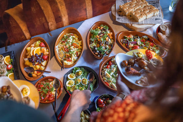 De Riet Indoor Entertainment: Lekker eten op tafel